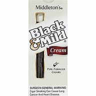MIDDLETONS - BLACK & MILD 5PACK PLASTIC TIP CREAM